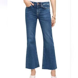 Anthropologie MiH High Rise Cropped Bell Flare Lou Jeans Size 28